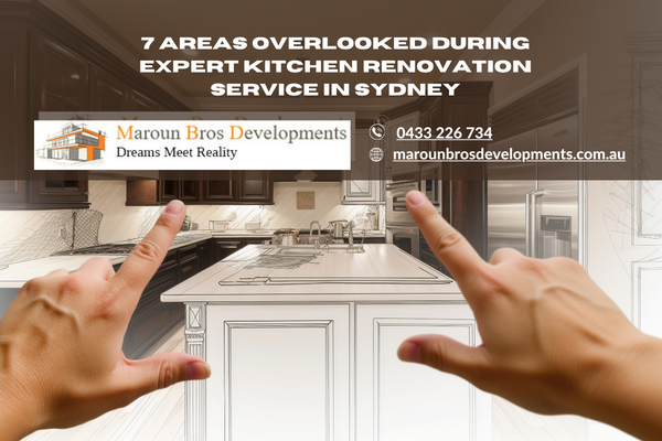 7 Areas Overlooked During Expert Kitchen Renovation Service in Sydney