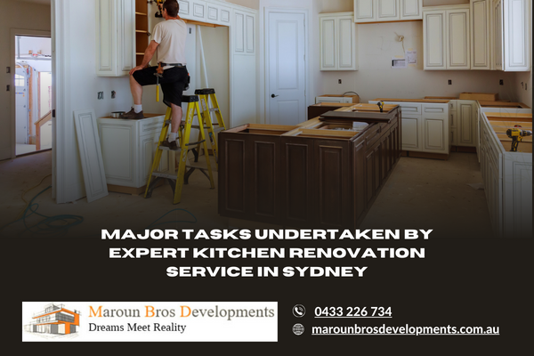 Major Tasks Undertaken By Expert Kitchen Renovation Service in Sydney