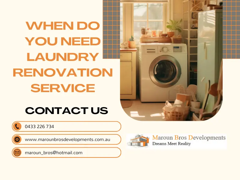 When Do You Need Expert Laundry Renovation Service