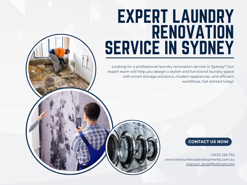 Expert Laundry Renovation Service in Sydney: Transform Your Space Today